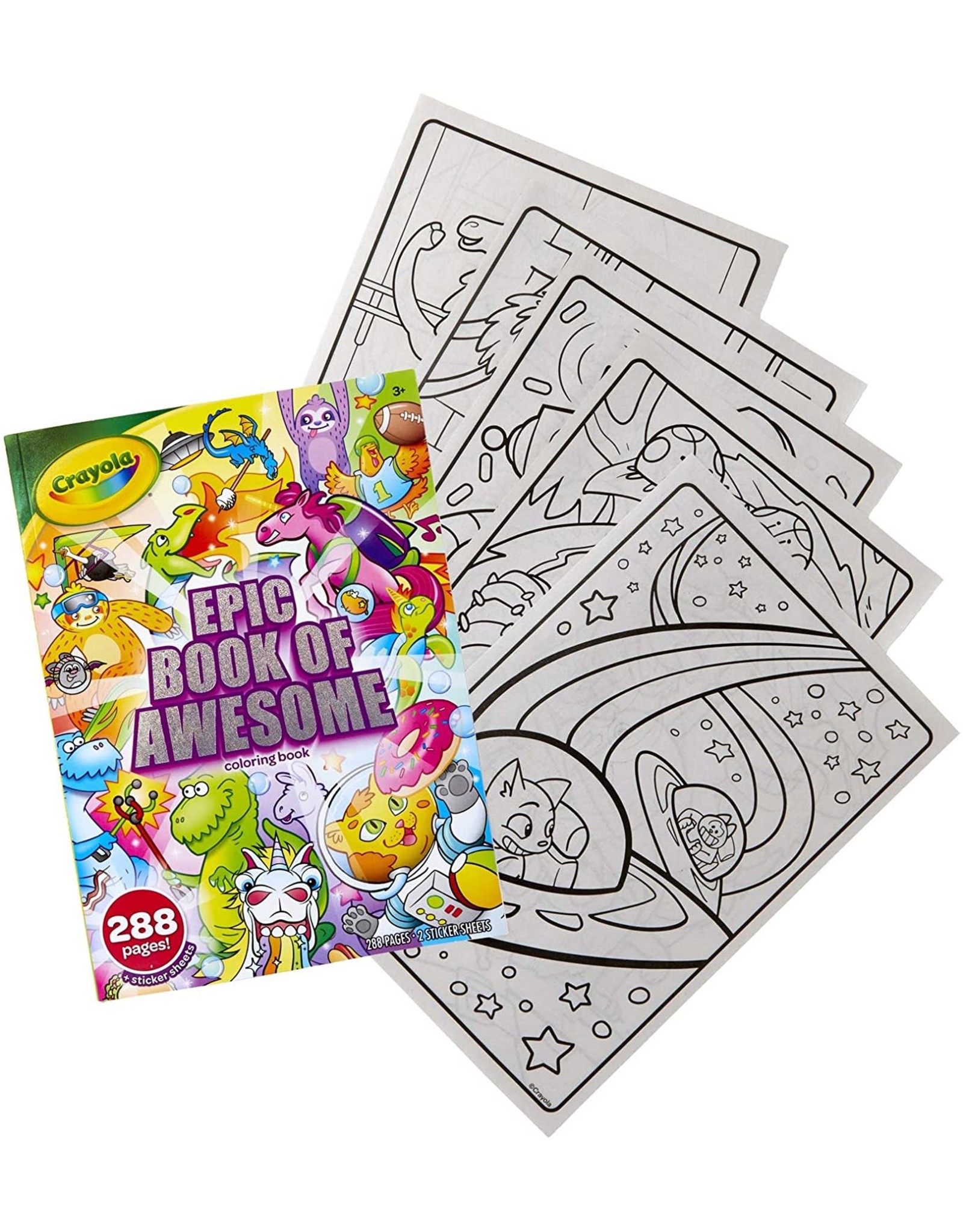 Crayola Epic Book of Awesome - 288 pg