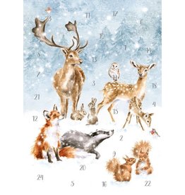 Wrendale Advent Calendar - Winter wonderland
