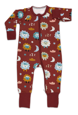 Good Luck Sock Baby Pajamas, Sleepy Sheep -