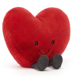 Jellycat Amuseable Red Heart - large