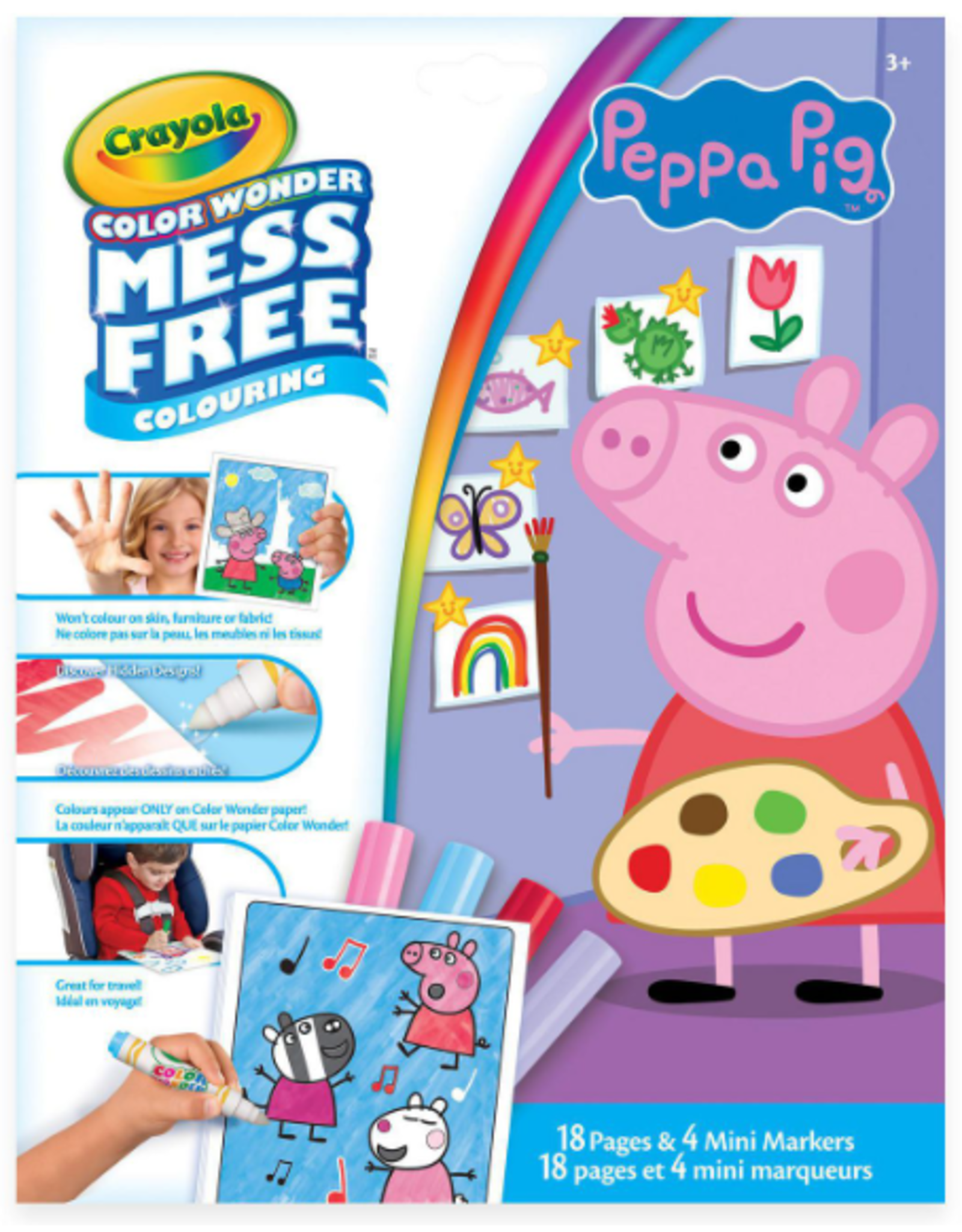 Crayola CW Mess Free - Peppa Pig