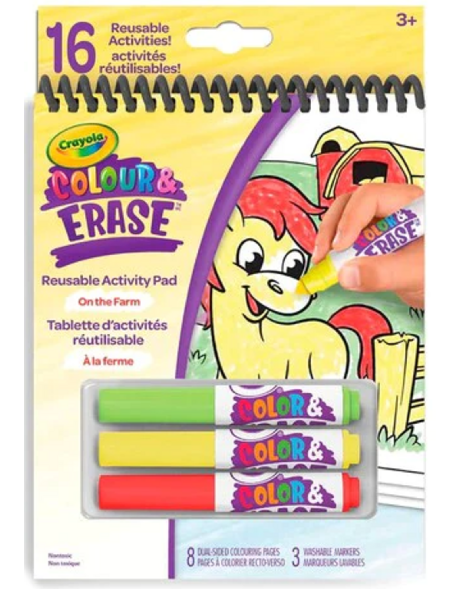 Crayola Colour & Erase - farm