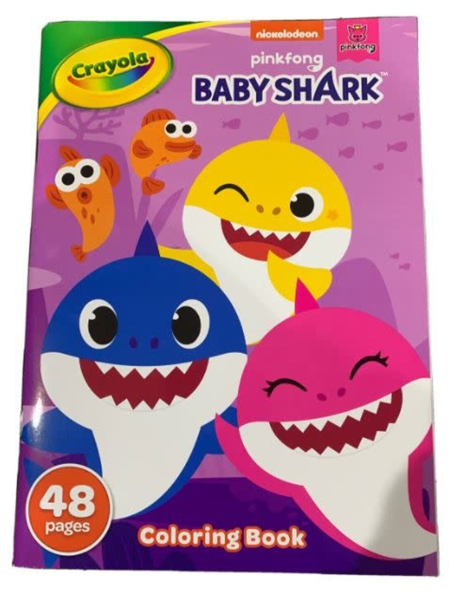 Crayola Baby Shark - 48 pg Colouring Book