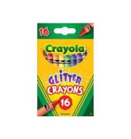 Crayola Glitter Crayons - 16 piece