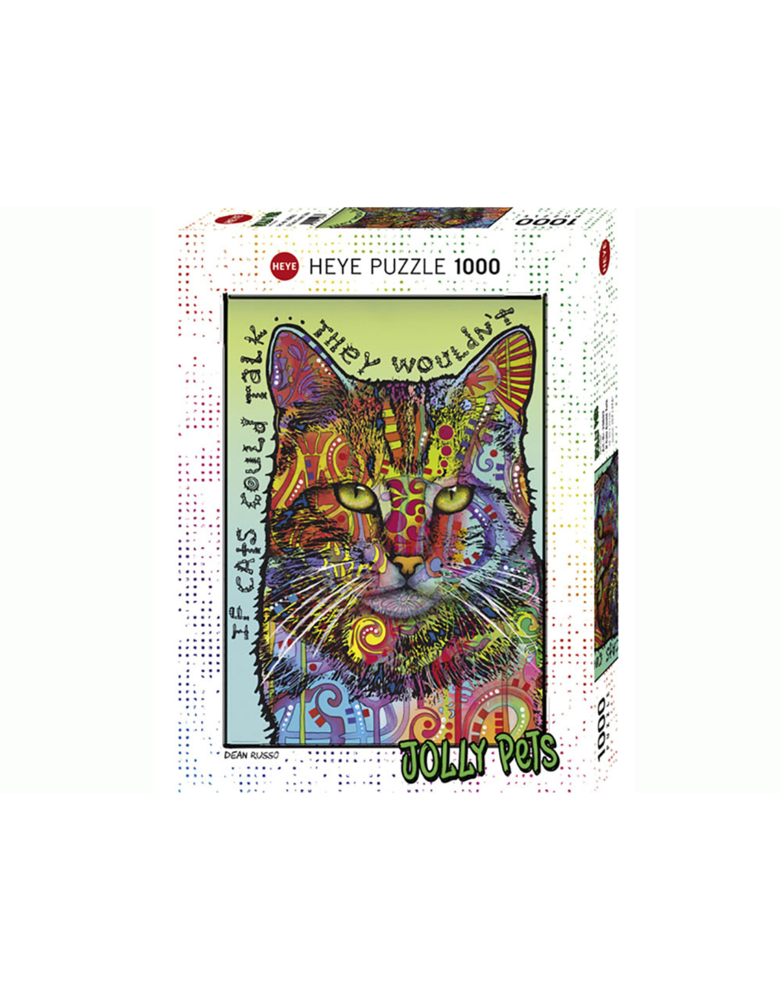 Heye Jolly Pets Puzzle (1000 piece) - if cats could talk