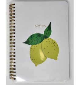 Hard Cover Notebook - lemon