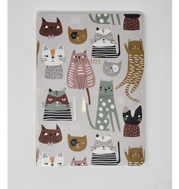 Soft Cover Notebook - cats
