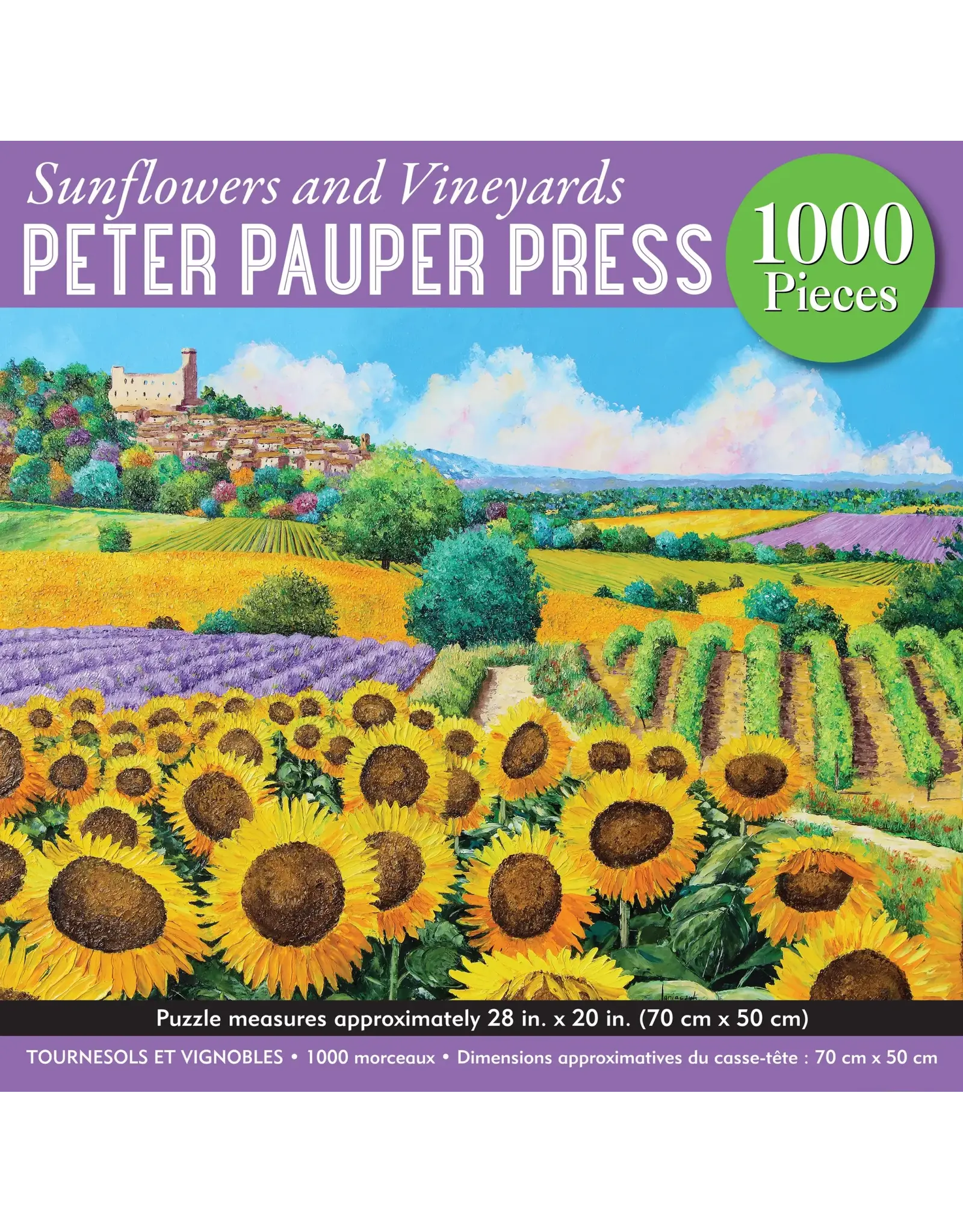 Sunflowers & Vineyards Puzzle
