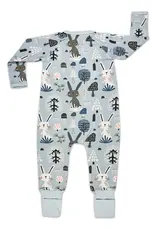 Good Luck Sock Baby Pajamas - Baby Bunnies