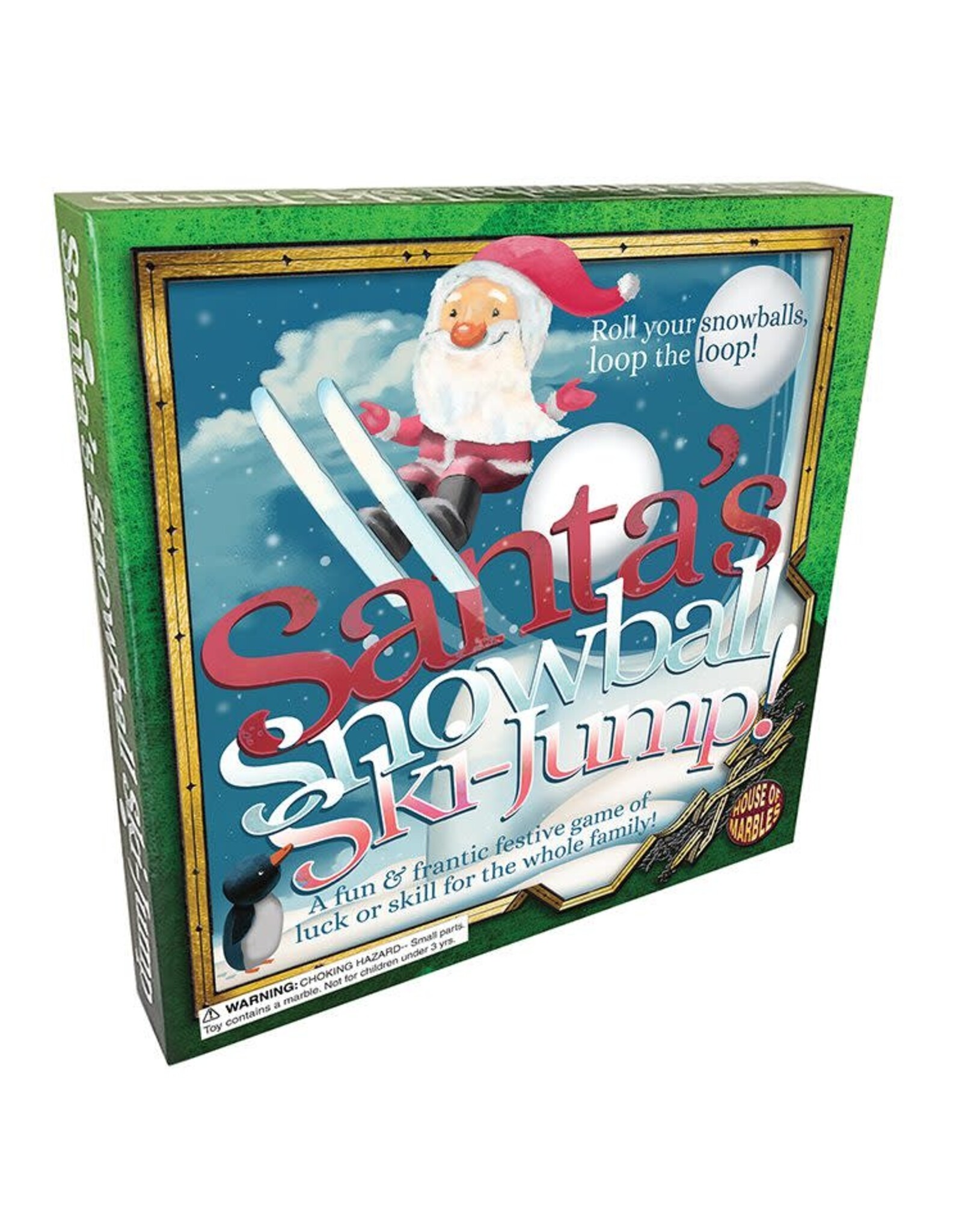 Santa's Snowball Ski-jump