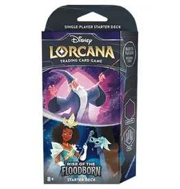 Disney Lorcana Rise of the Floodborn Starter Deck- Might and Magic