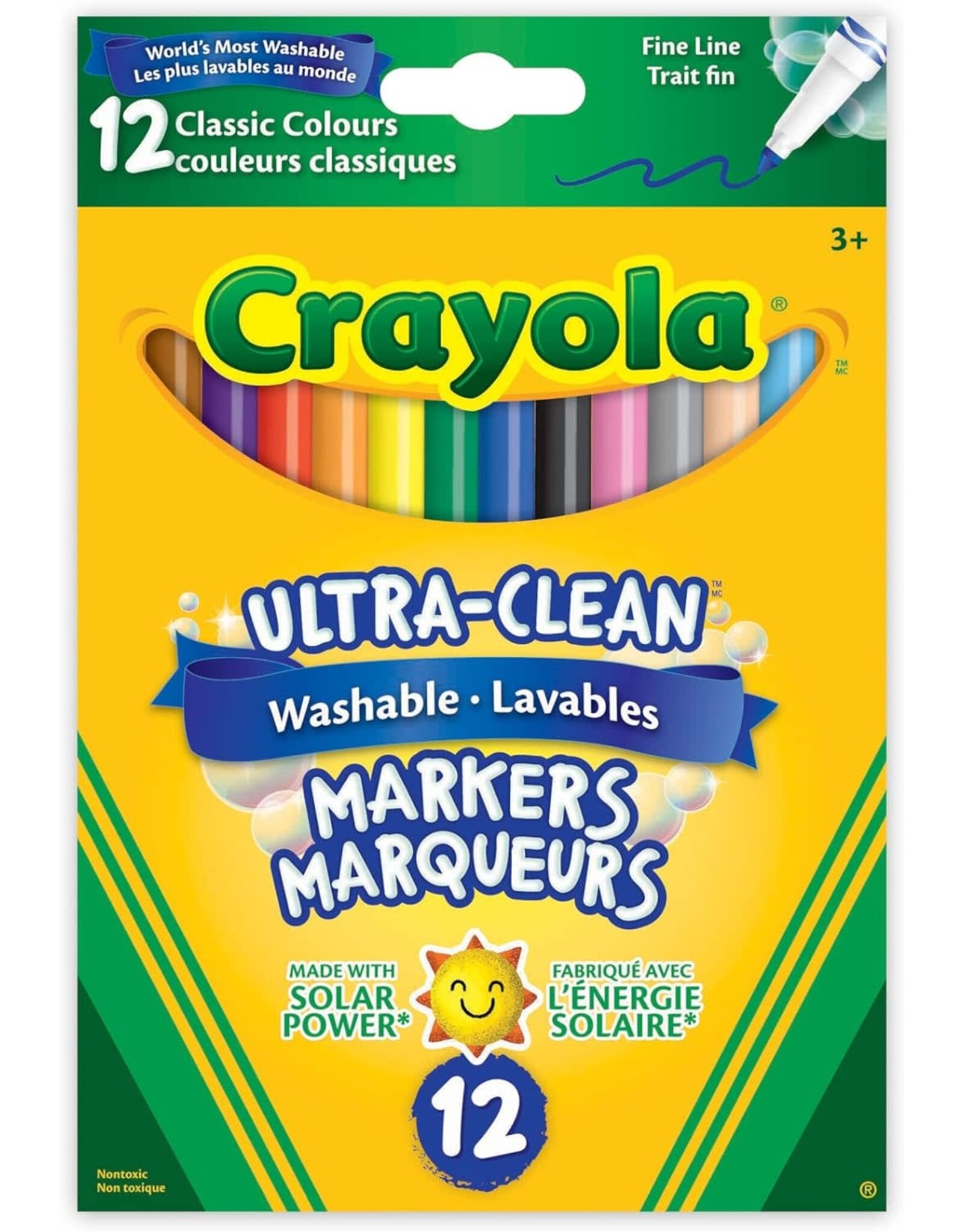 Crayola Crayola Washable Markers - 12 pk