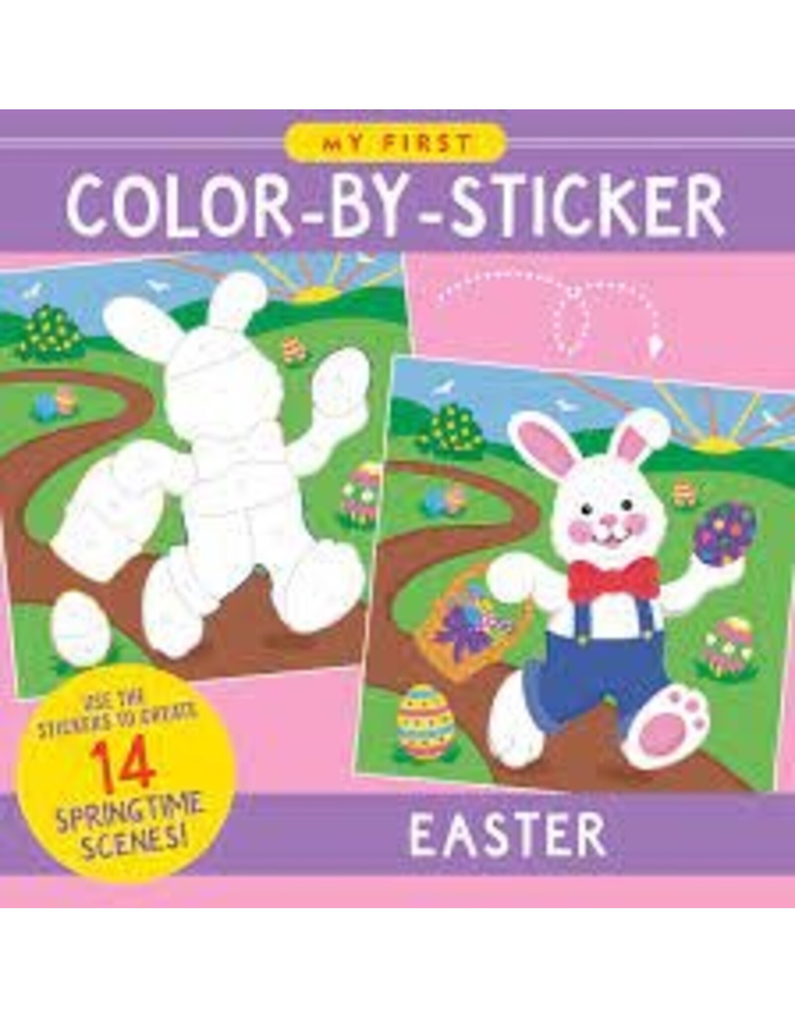 Color-by-Sticker- Easter