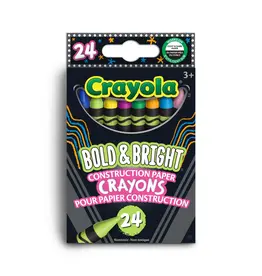 Crayons - Bold & Bright - 24 Pk