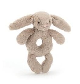 Beige Ring Rattle