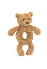 Jellycat Bartholomew Bear Ring Rattle