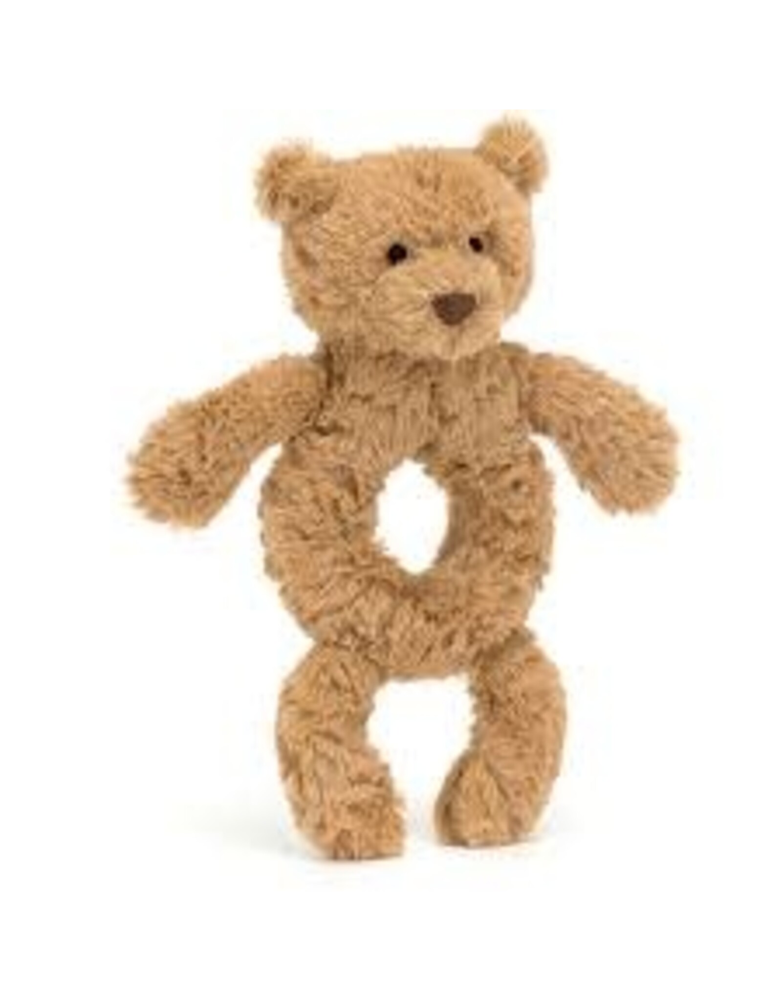 Jellycat Bartholomew Bear Ring Rattle