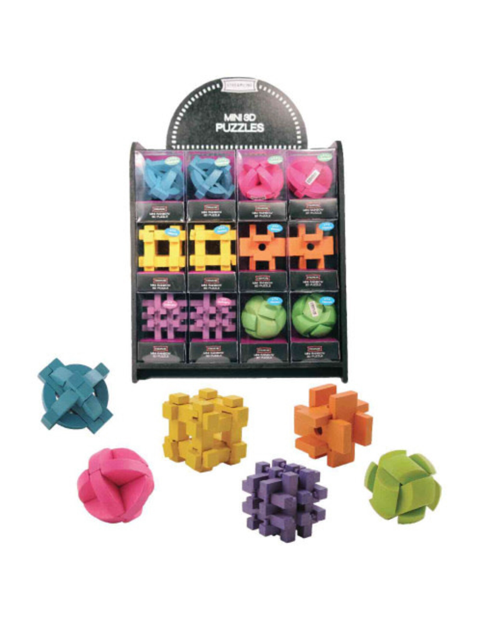 Mini 3D Wooden Puzzles