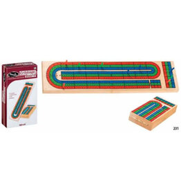 Triple Track Cribbage Board