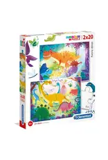 Super Color Puzzle - Dinasaurs