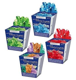 Make & Display Colorful Crystals
