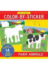 Color-By-Sticker Book - Farm Animals