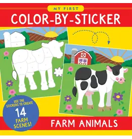 Color-By-Sticker Book - Farm Animals