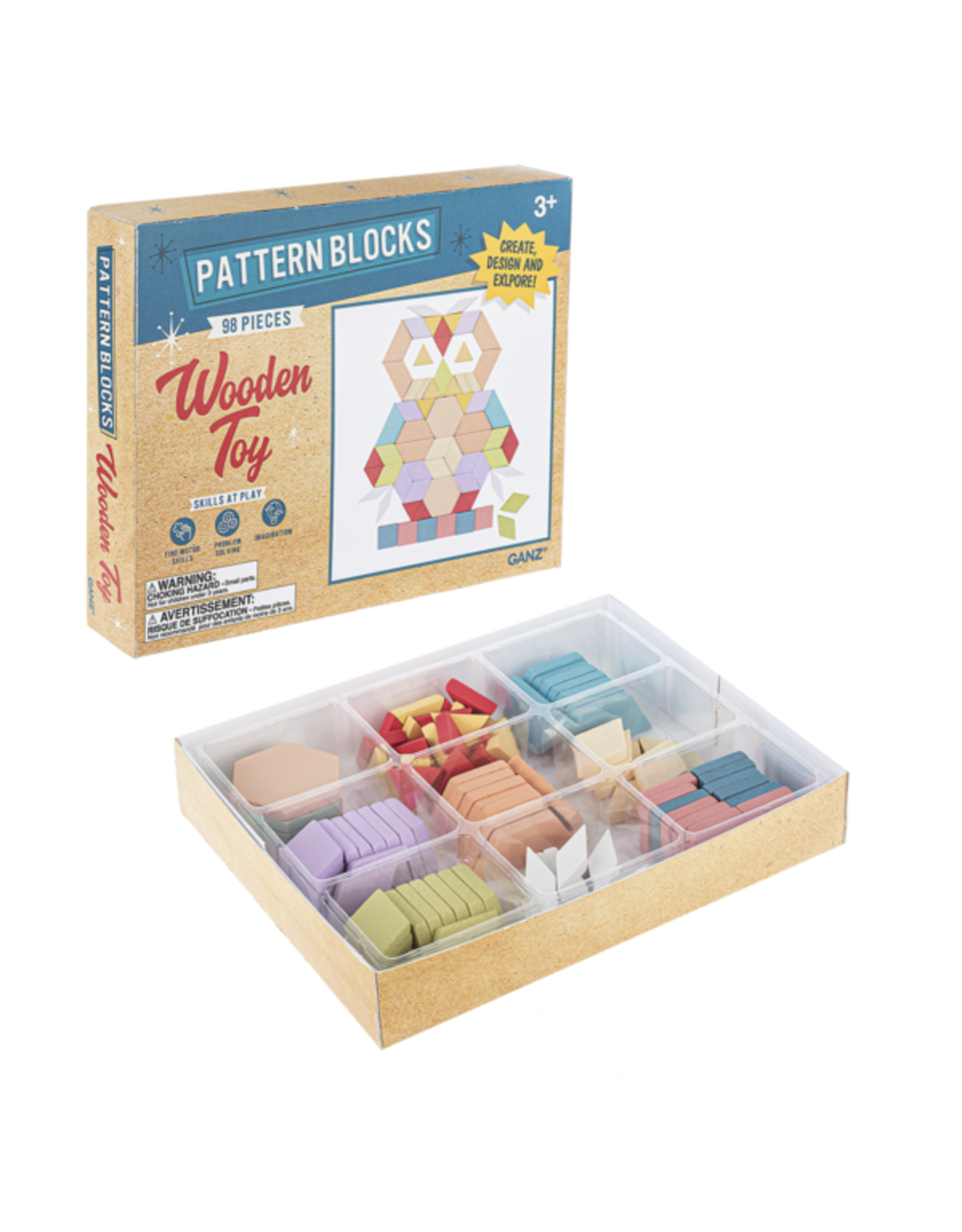 Wood Pattern Block Set
