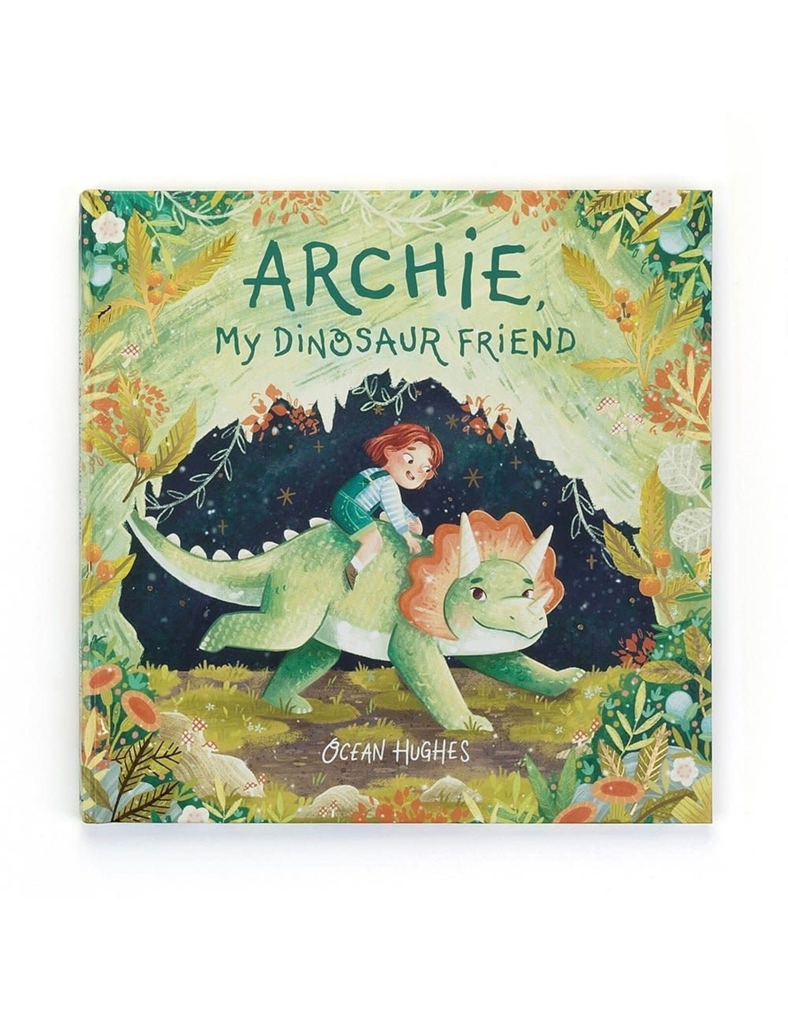 Jellycat Archie, My Dinosaur Friend Book
