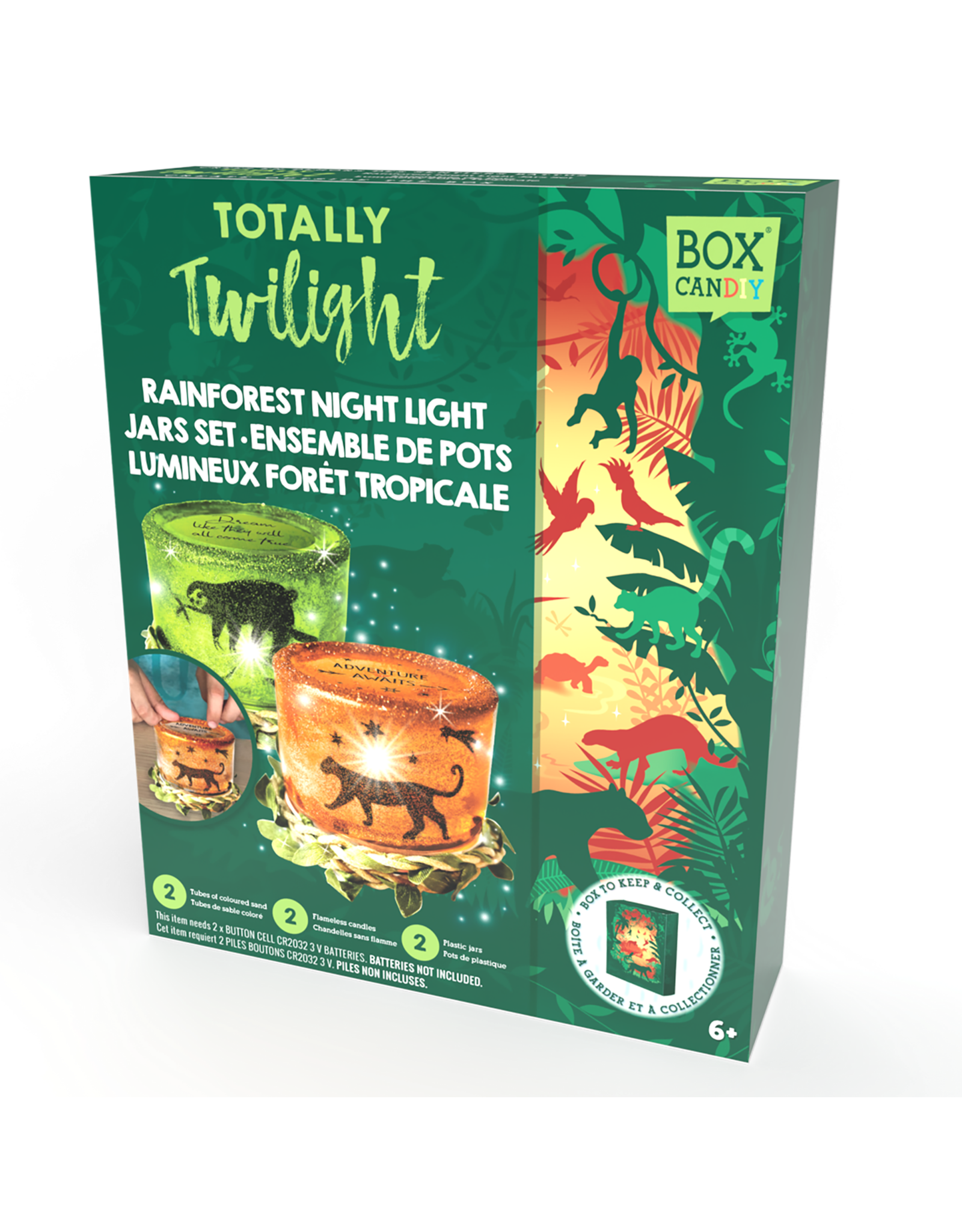 Box Candy - Totally Twilight - Rainforest Night Light
