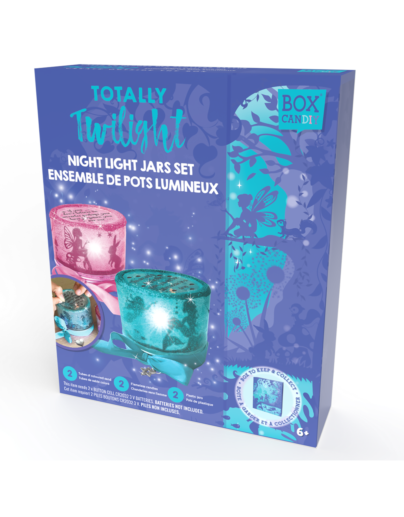 Box Candy - Totally Twilight - Night Light Jar Set