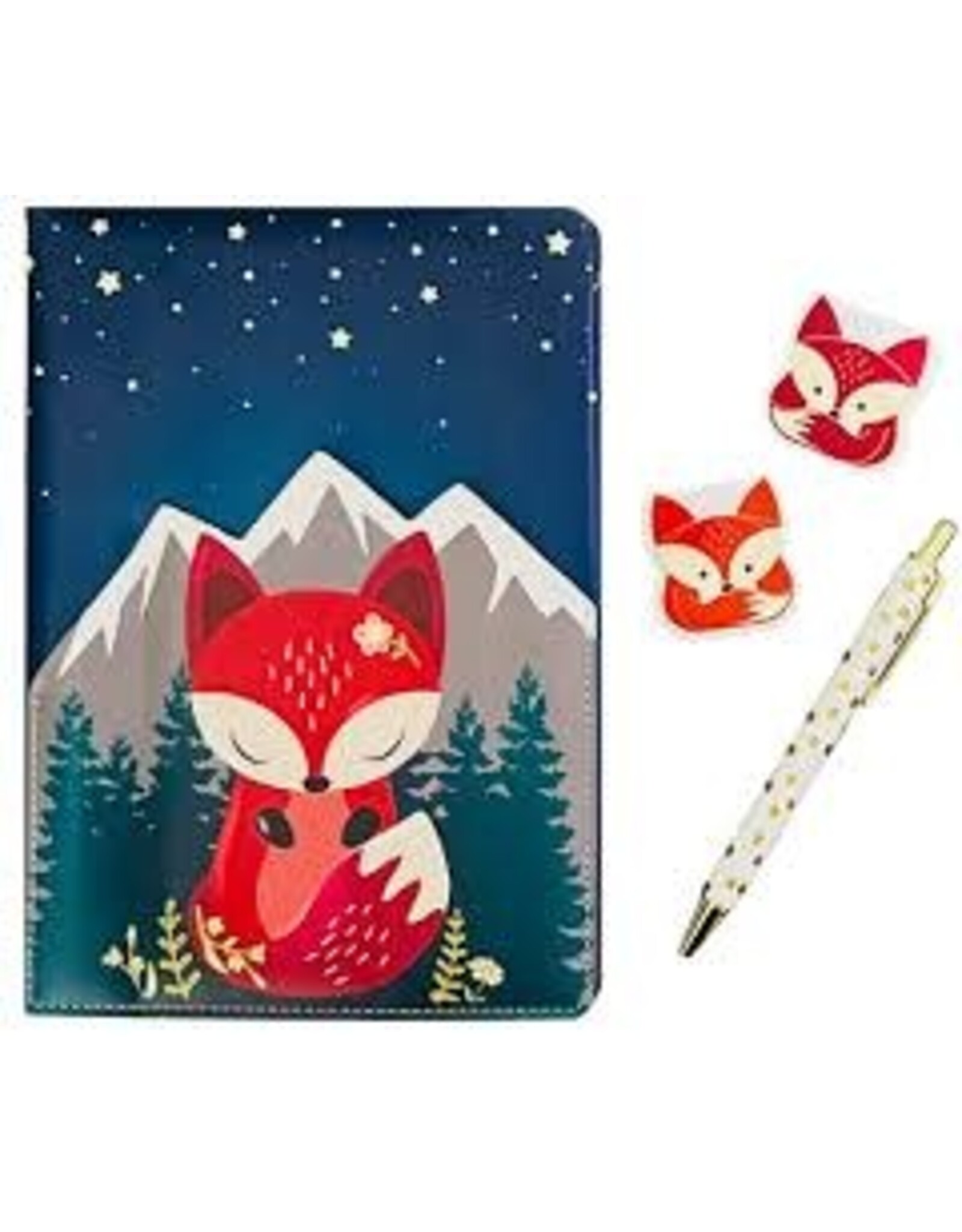 Sweetie Fox Pocket Journal w/ Pen