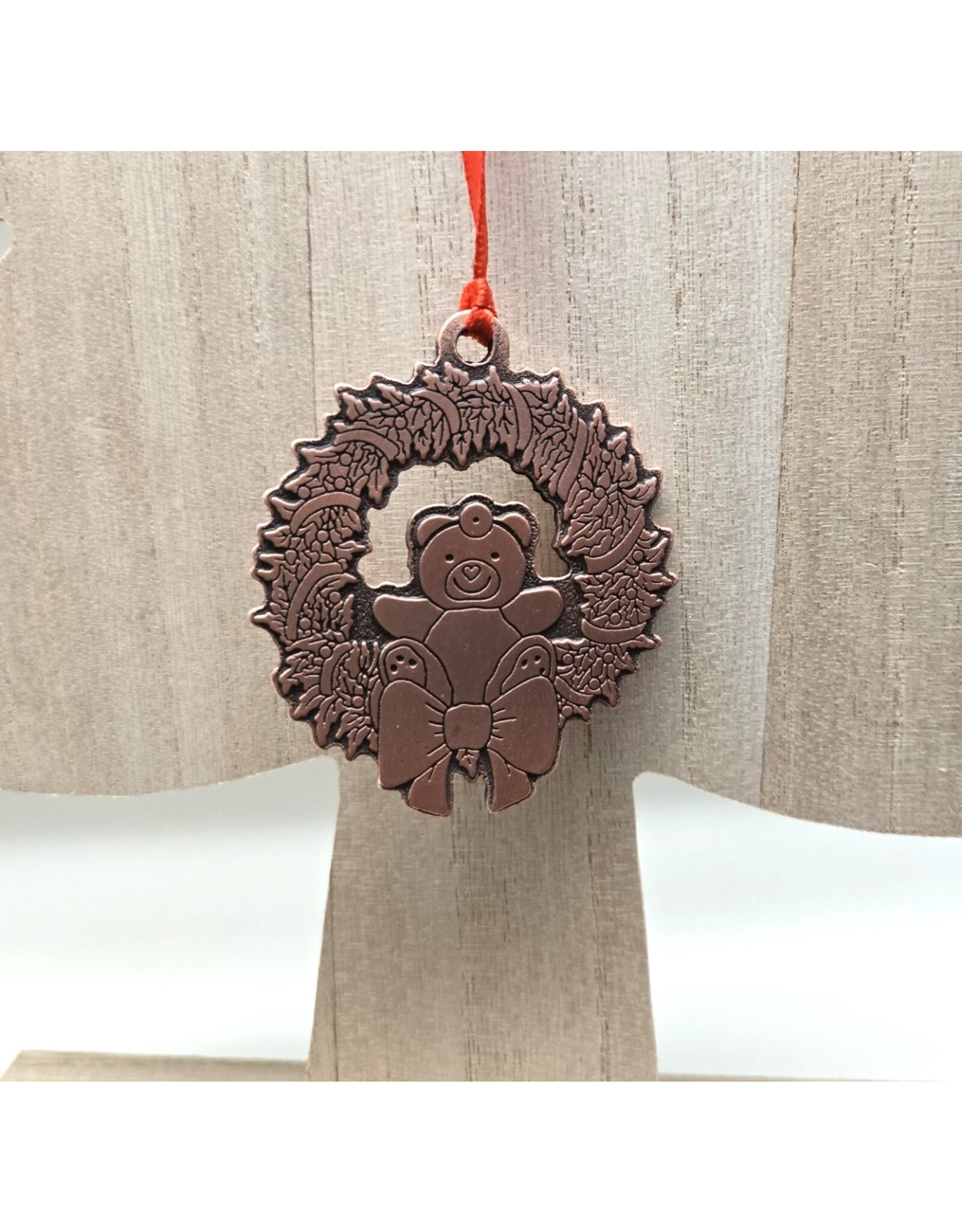 Stollery Ornament -  Brass Wreath