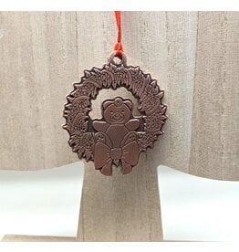 Stollery Ornament -  Brass Wreath