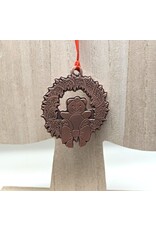 Stollery Ornament -  Brass Wreath