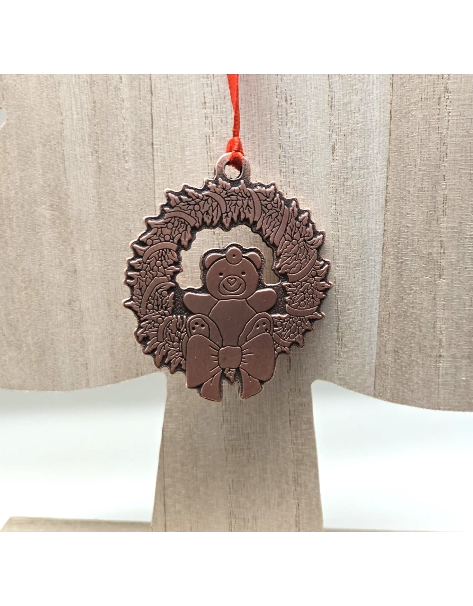 Stollery Ornament -  Brass Wreath