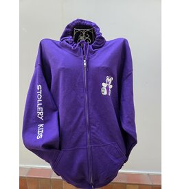 Stollery Adult Hoodie Fleece - Purple