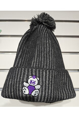 Stollery Adult Toque -  Dark Grey w/ Pompom