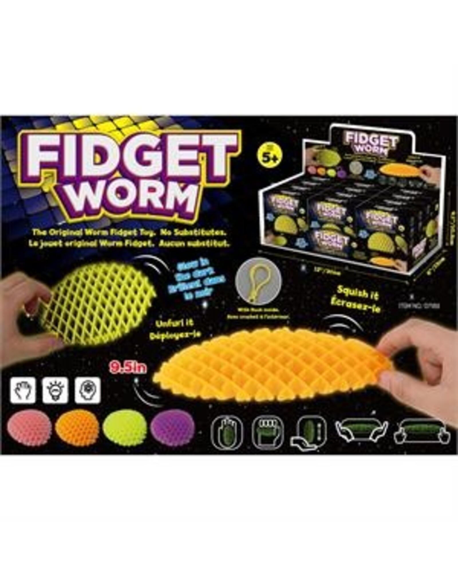 Glow Fidget Worm