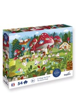 Mouse Village - puzzle 54 piece