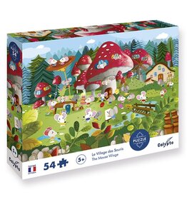 Mouse Village - puzzle 54 piece