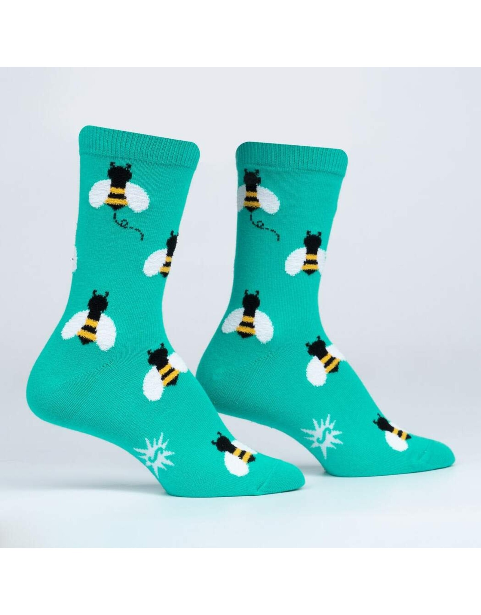 Women's Crew - bee happy