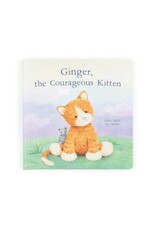 Jellycat Ginger, the Courageous Kitten Book