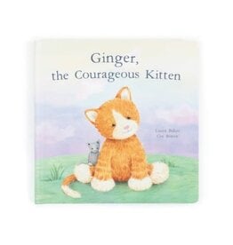 Jellycat Ginger, the Courageous Kitten Book