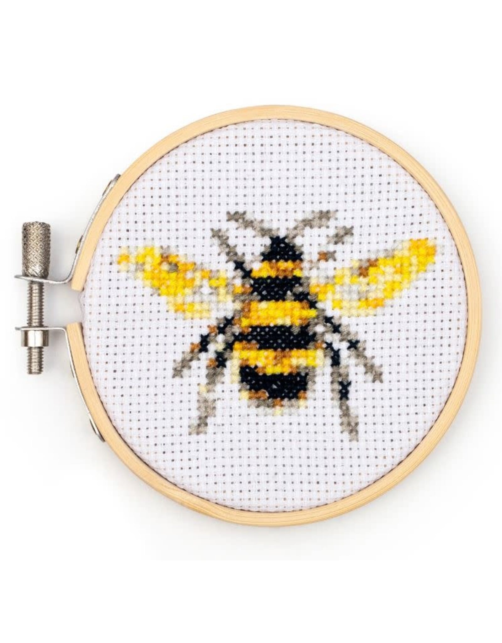 Mini Cross Stitch Kit - bee