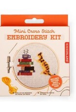 Mini Cross Stitch Kit - cat