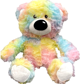 Rainbow Fleecy  10" Bear