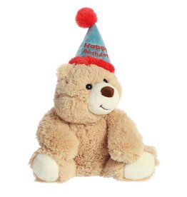 Happy Birthday Bear - w/hat