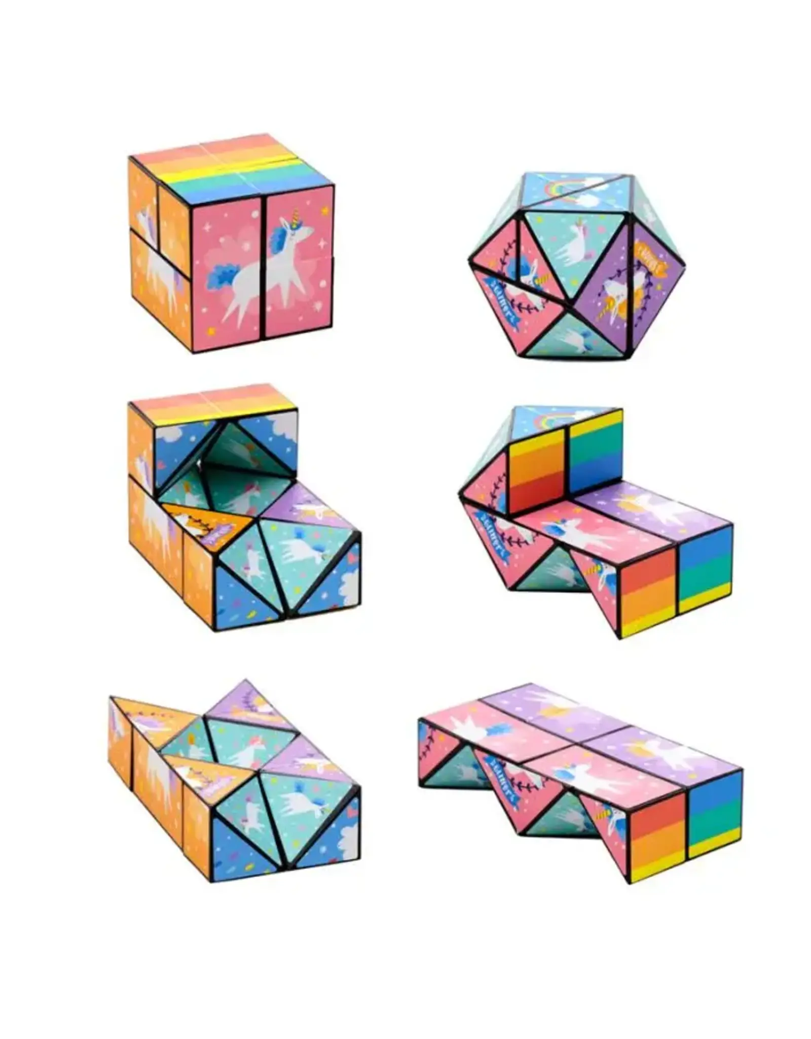 Puzzle Cube - unicorn magic