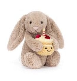 Jellycat Beige Bunny Birthday